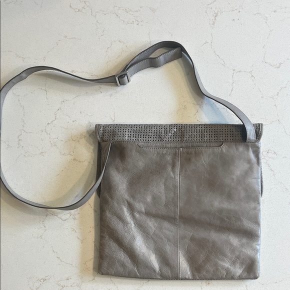 HOBO Charcoal Perforated Crossbody Bag - Picture 3 of 7